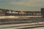 Tied down coal train